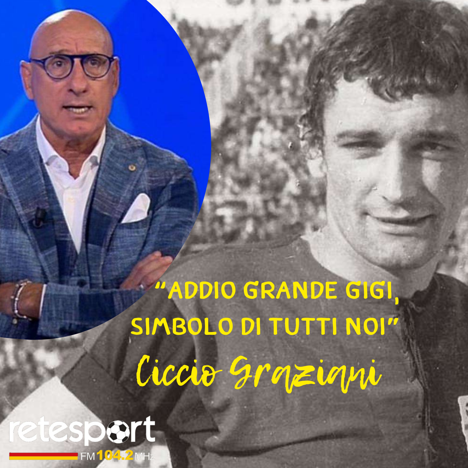 Graziani Ricorda Riva Simbolo Per Tutti Noi Anti Divo E Icona Del